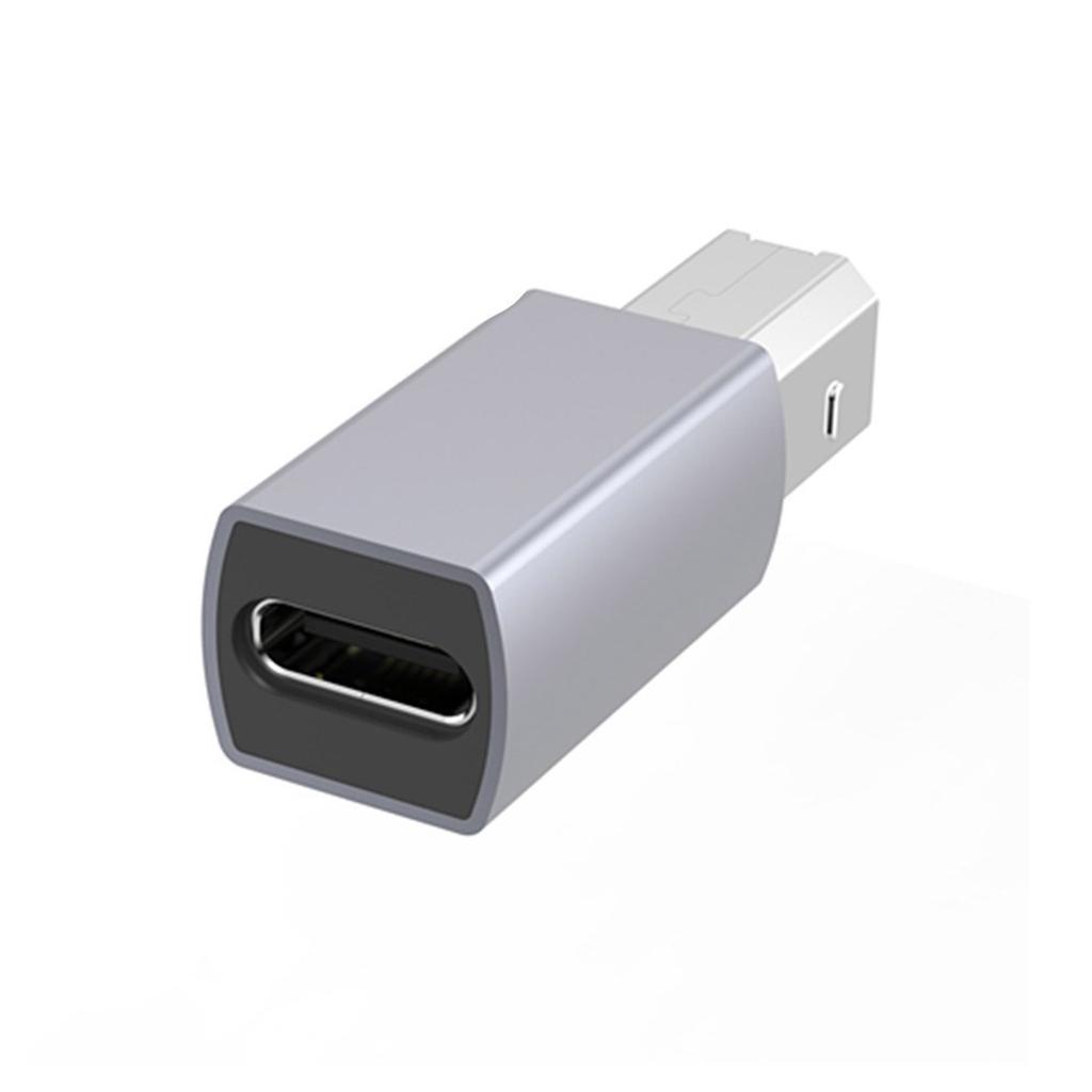 Адаптер USB C «мама» к «папе» принтера USB Type C на USB B, конвертер, поддержка синхронизации данных для принтера, электропиано