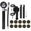 Велосипедный цифровой дисплей воздушный насос с иглами шланг комплект набор инструментов для ремонта проколов велосипедных шин