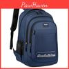 Capacity Large Student Travel Backpack With Letter Embossing Design For Teens