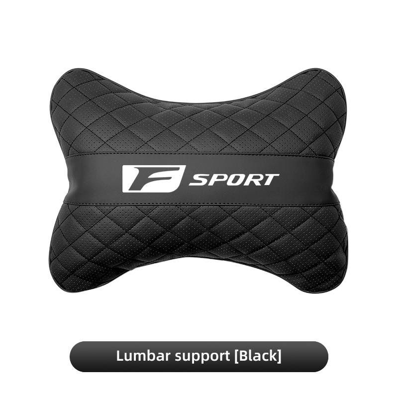 AIT1 Car Seat Head Support Cushion Lumbar Pillow Interior Accessories For Lexus F SPORT LBX NX RX 350h 450h ES UX 300e GS GX IS LS LX