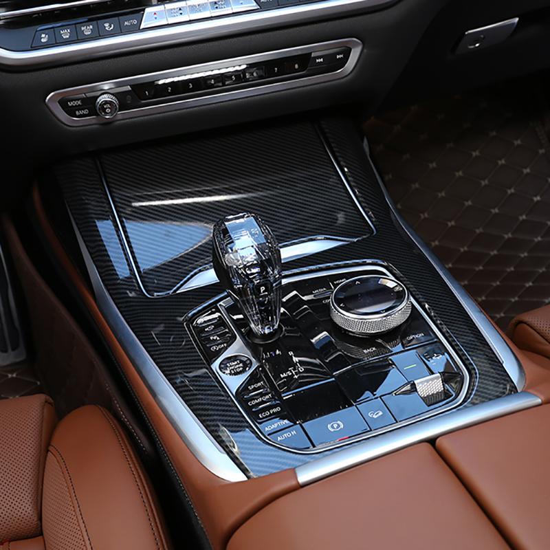 Автомобильная мультимедийная рамка с переключением передач, держатель для чашки с водой, украшение из АБС-пластика, наклейка, авто аксессуары для интерьера для BMW X5 G05