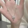 Ожерелье со звездами в виде банта Женское ожерелье «День и ночь» Легкое и роскошное ожерелье «Звезда высокого чувства»