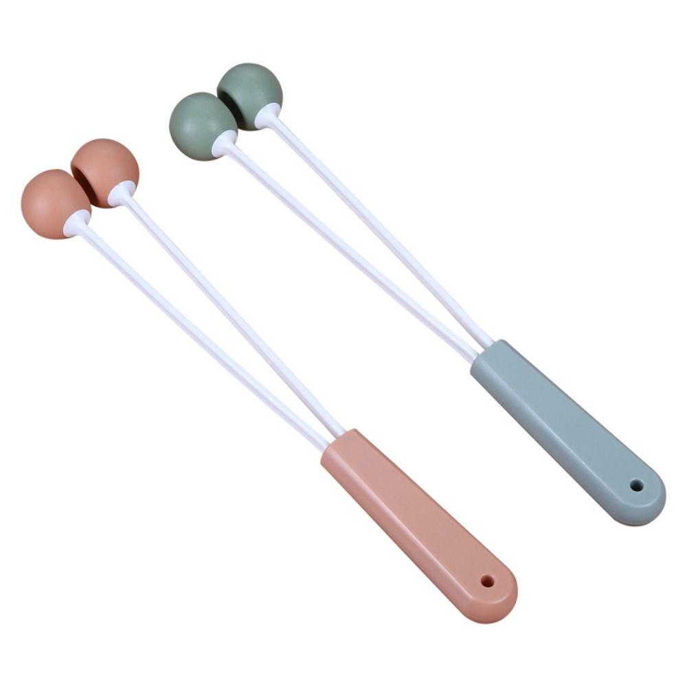 Knock Back Neck Hand-held Massage Stick Waist Legs Massaging Tool Massage Double Ball Hammer Men