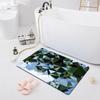 Впитывающий нескользящий коврик Дверной коврик Ванная комната Туалет Пол Душевая комната Коврик для ванной Современный кухонный коврик