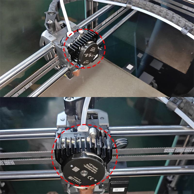 Детали 3D-принтера для Creality K1 K1 Max K1C Мотор Радиатор Быстрое Охлаждение для K1/K1C/K1 MAX Мотор Экструдера Радиатор