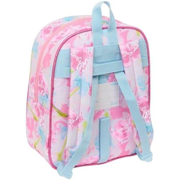 Детский рюкзак - SAFTA - BARBIE PAINTERLY - Розовый - Адаптируемый к тележке - Удобный