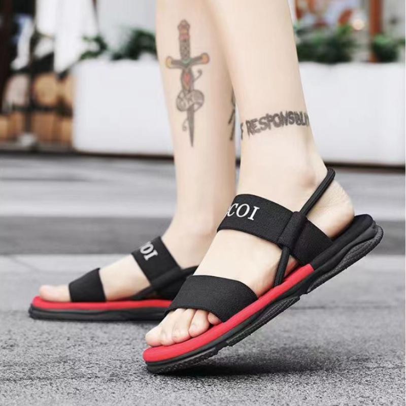 FashionHeight With Platform Casual Eva Men's Sandal Open Toe Male Shoe New Fashion Summer 2024 High Quality Design Comfortable Original