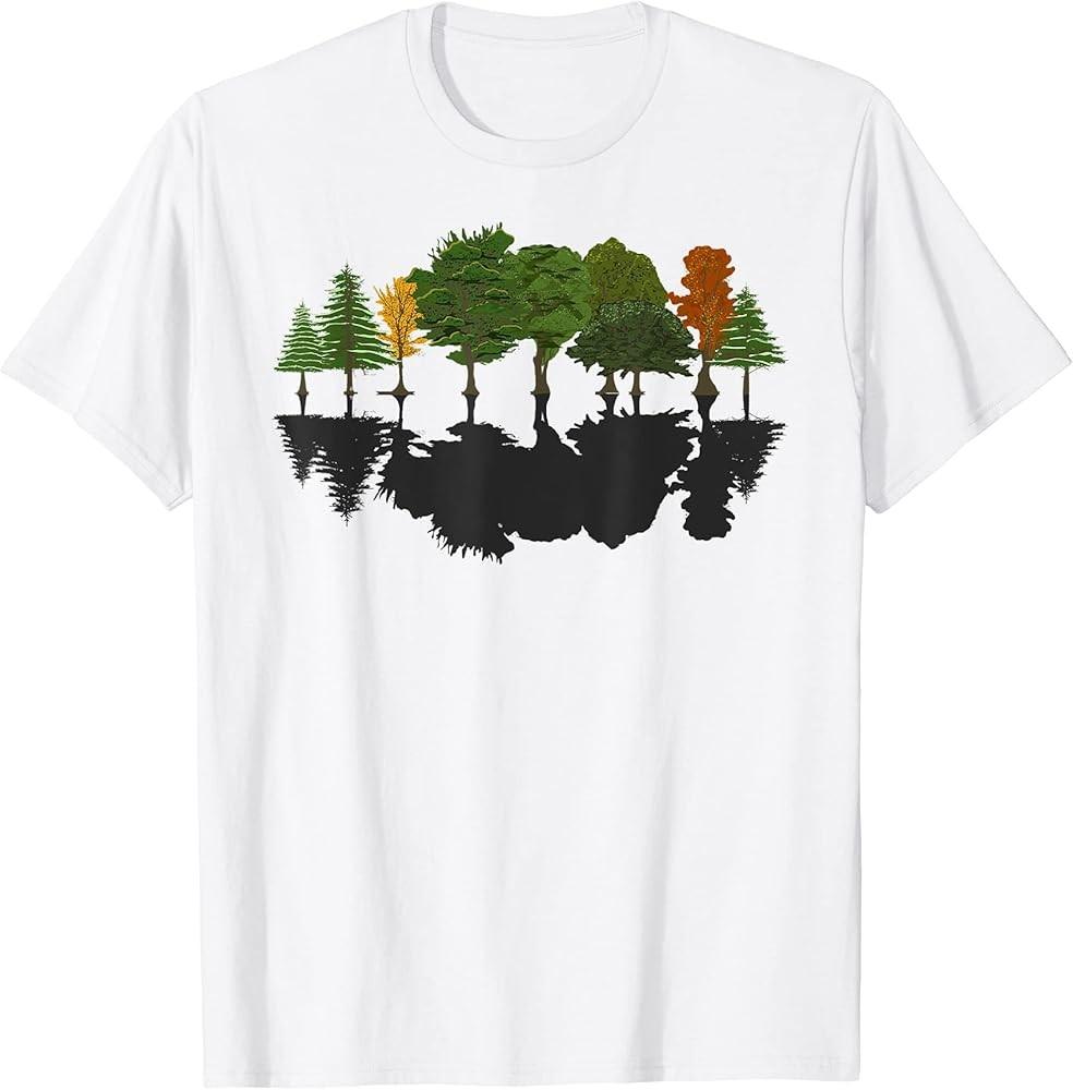 Outdoors Trees Wildlife Reflection Forest Nature TShirt Unisex T-Shirt