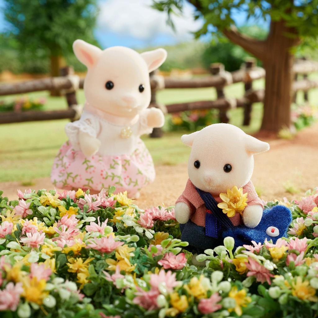 Sylvanian Families Goat Family Dollhouse Figure EPOCH FS-43