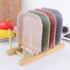 Table Dish Cups Kitchen Wooden Stand Rack Book Display Drying Cups Shelf
