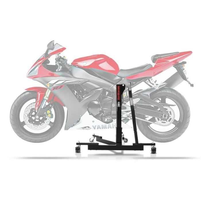 Bequille d'atelier - ConStands Power Evo - Yamaha YZF-R1 98-03 - 300 kg - Roulettes doubles