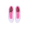 Искусственный газон Li Ning MG (Резиновые короткие шипы) Амортизирующие нескользящие износостойкие футбольные бутсы мужские розовые YSFU005-17