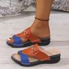 Foreign Trade Big Size Casual Sandals with Thick Soles, Slip-resistant, Lightweight Slippers, Women's Shoes for Outdoor Wear