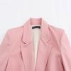 Весна и осень новый продукт женский темперамент однотонный приталенный однобортный повседневный пиджак