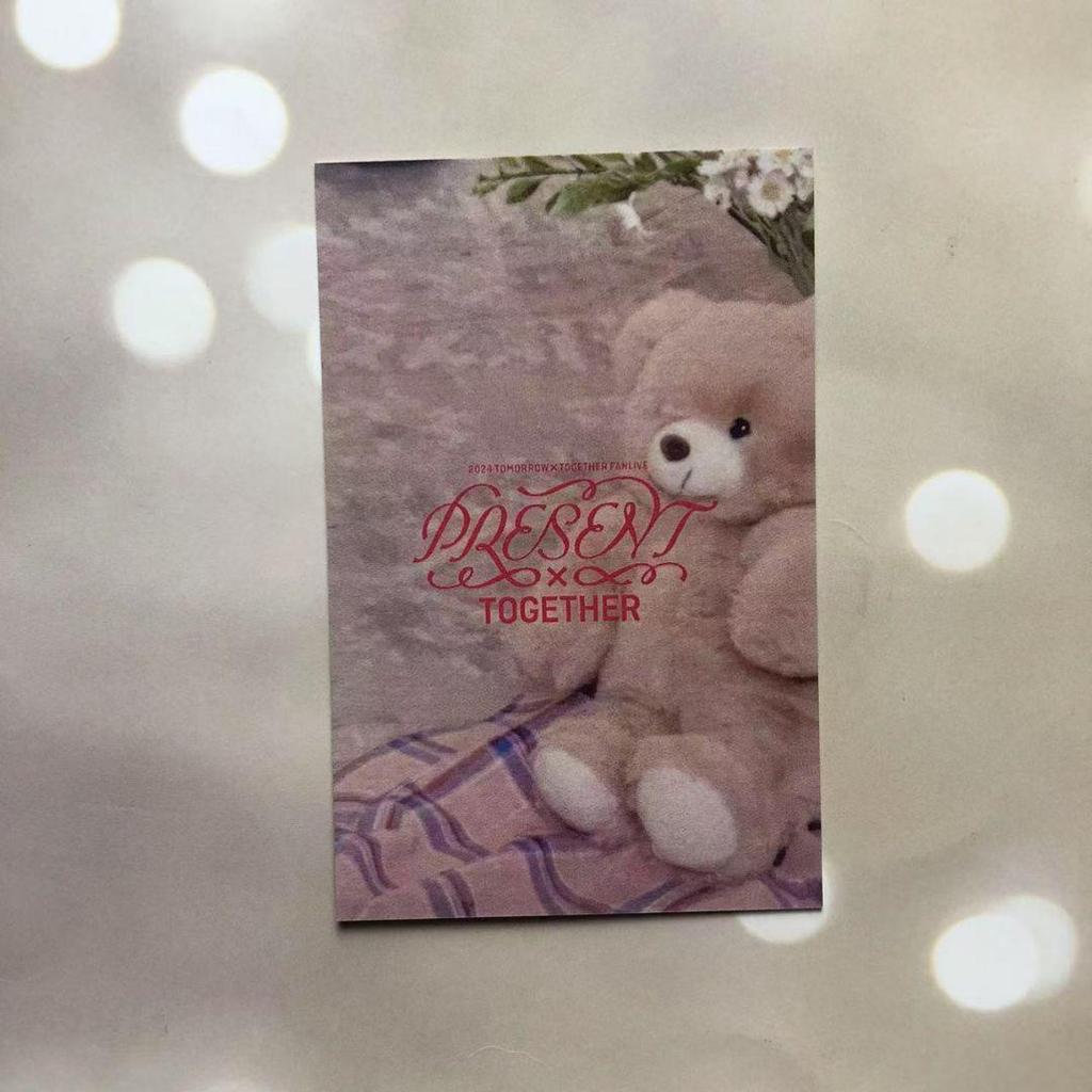 [USED] TXT Korean Fan Meeting MOAZONE FC Exclusive Beomgyu Trading Card