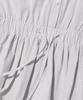 Yuhee Youhee Stripe Ballon Shirts Dress Ivory