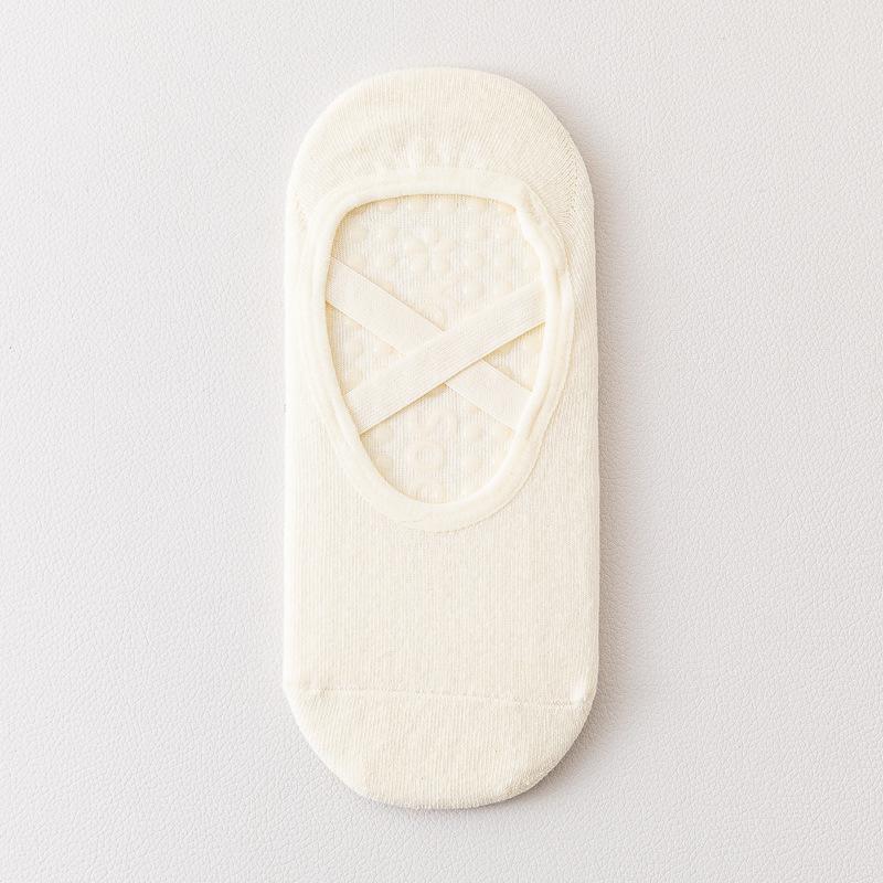 Women Yoga Anti-slip Socks Ladies Ventilation Ballet Dance Gym Fitness Pilates Cotton Socks