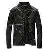 Men's Spring and Autumn New PU Leather Jacket Men's Jacket Washed Thin Locomotive Leather Jacket