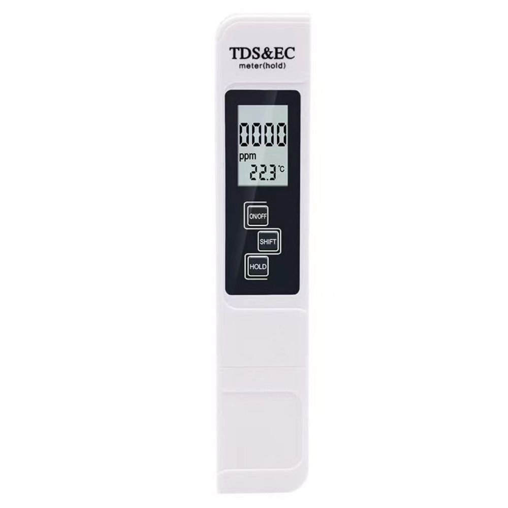 3 In 1 TDS, EC & Temperature Meter Large Backlit Screen Water Analyzer Drinking Water