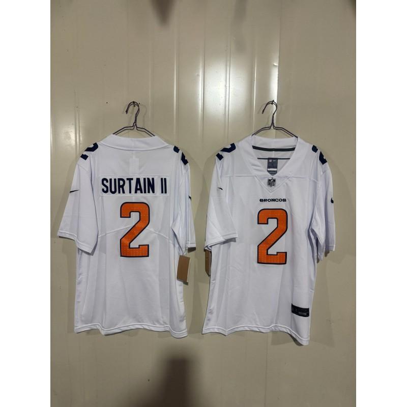 NFL Embroidered Football Jersey - Broncos Team 2 10 Fashion Style S-XXXL