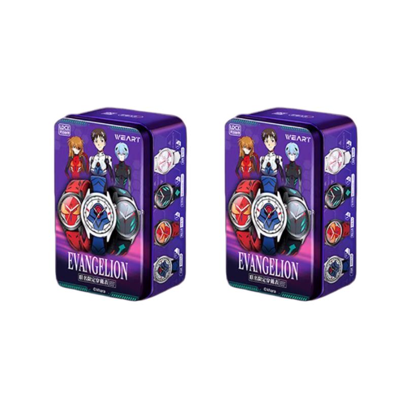 Оригинальные часы серии WEART Neon Genesis Evangelion, фигурки из аниме, коллекционные украшения, подарок на день рождения для фанатов