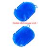 1Pcs Silicone Bath Scrubber Soft Body Bath Brush Exfoliating Glove Massage Scrub