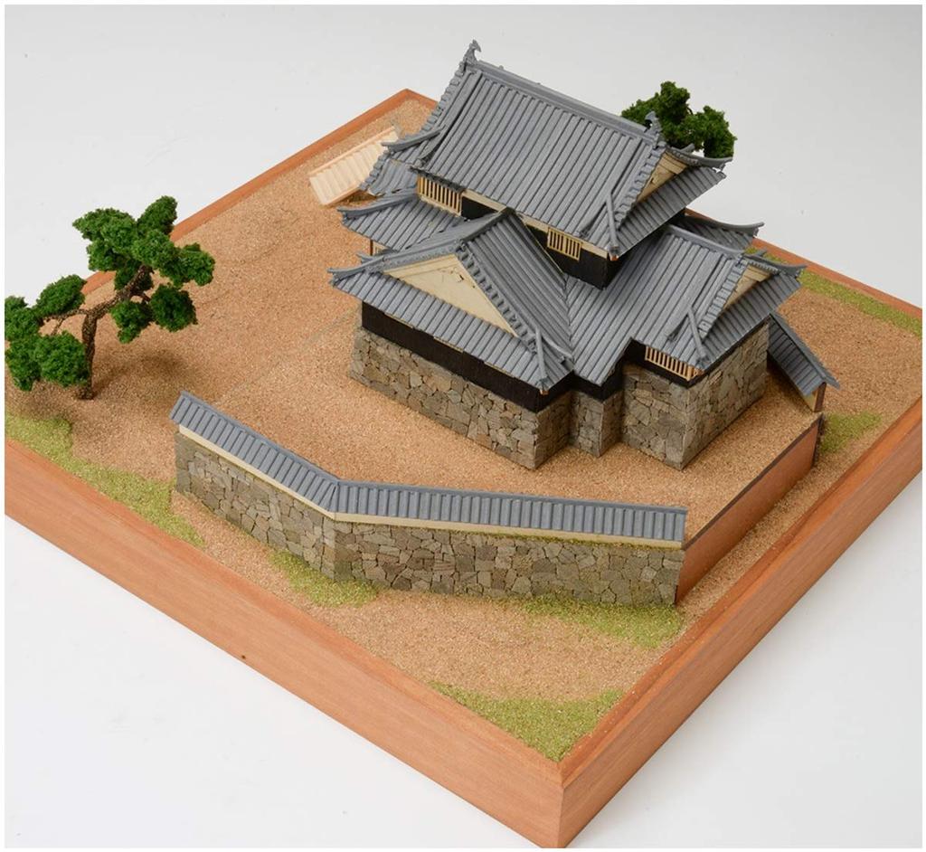 Woody Joe Bitchu Matsuyama Castle Wooden Model Assembly Kit 1/150