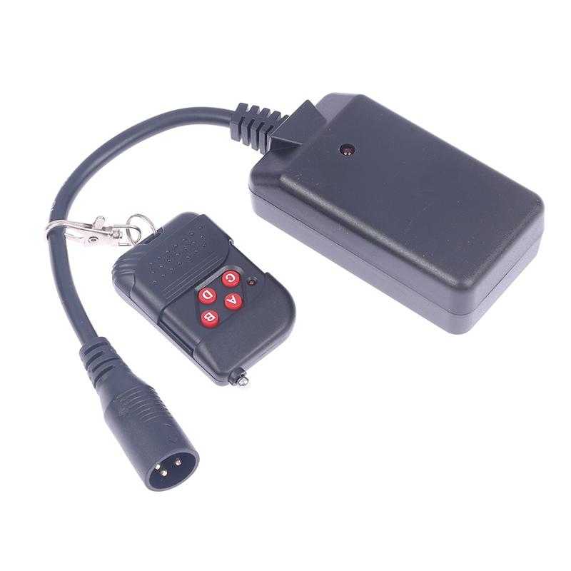 1PC Portable 3 Pins XLR Wireless Remote Control Receiver for Smoke Fog Machine