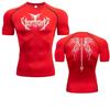 Men's Sports Short Sleeve Running T-shirt Top Effective Quick Drying Sweat Absorbent Comfortable Breathable Sweatshirt Elastic Top