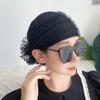 Lace Turban Hats Elegant Head Wraps Fashion Hair Cover Cap  Women