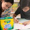 Маркеры Crayola 12 Ярких Номер продукта 587812 Смываемые водой Ручки, Цвета, Наконечник, Оригинальный,