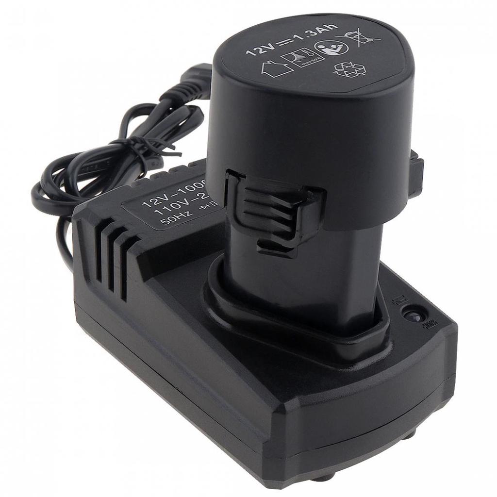 12V DC Portable Multifunction Li-ion Rechargeable Charger Support 110-240V Power Source for Drilling