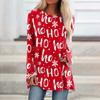 Long Tshirt Merry Christmas 3d Print Long Sleeve T-shirt Women Fashion T-shirt Graphic T Shirts Reindeer Tunics Gifts Clothing
