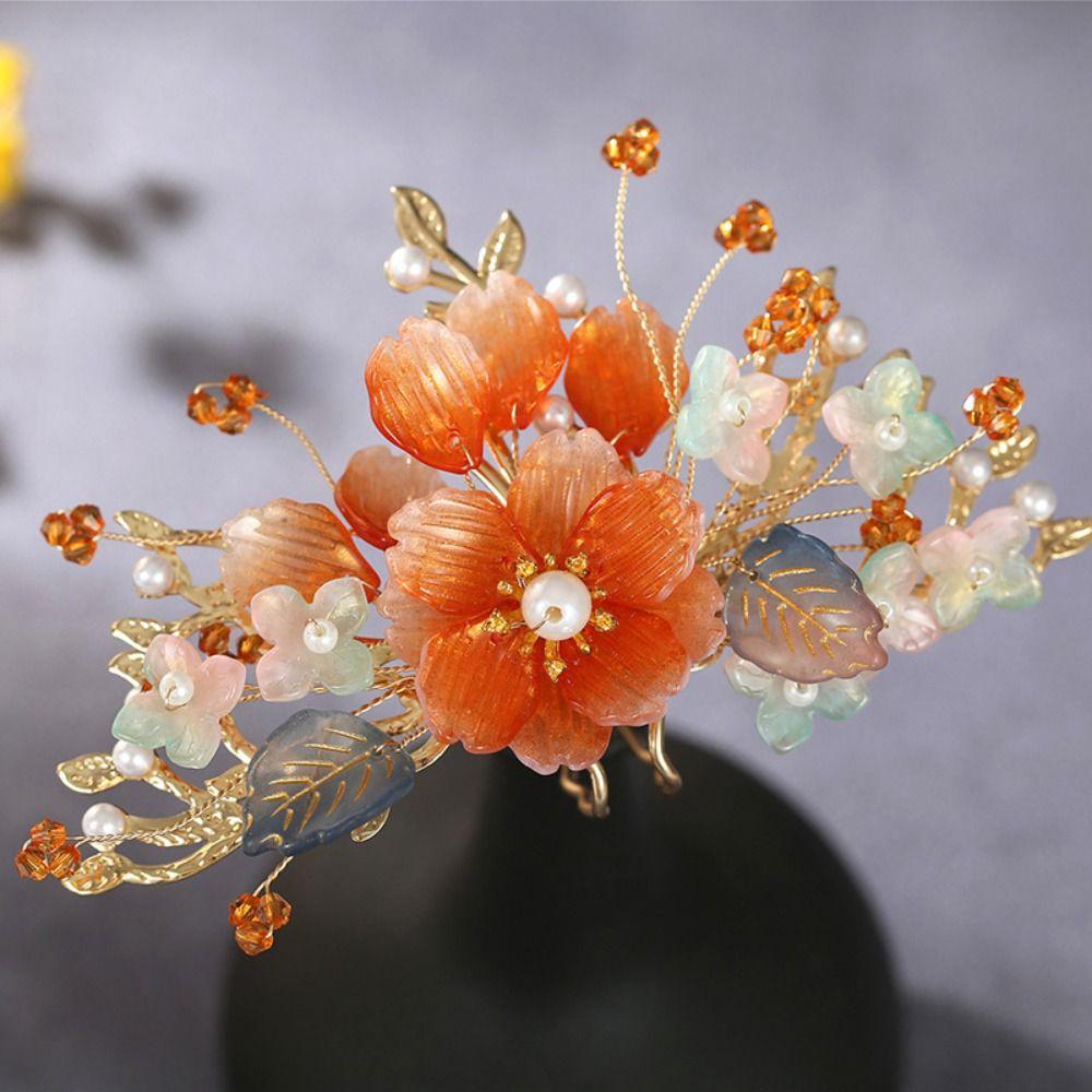 Chinese Style Ancient Hair Stick Sets Tassel Earrings Hairpin Set Bridal Headwear  Lady