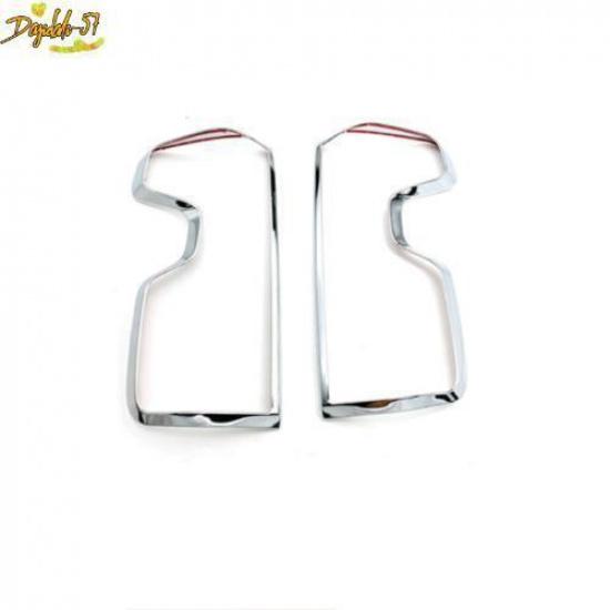Chrome Rear Tail Light Lamp Cover Trim Fit For - Chevy Silverado 1500