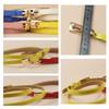 Simple Skirt Accessories Leather Buckle Decoration Narrow Lady Women Girl Skinny Belt Thin Waist