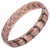 Retro Style Full Magnetic Bracelet Red Copper Men Bangle Magnetic Stone Bracelet  Jewelry Gift
