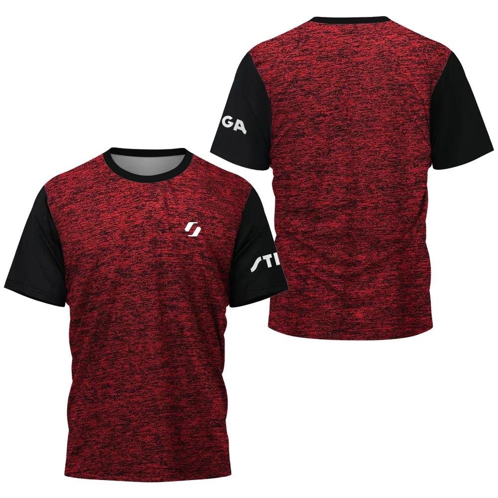 Men's Sports T-shirt Table Tennis Quick Drying Breathable T-Shirt Table Tennis Club Train T-Shirt Badminton Tennis T-Shirt