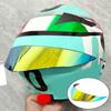 Motorcycle Helmet Spoiler Large Rear Wing Aerodynamic Attachment Full Face Helmet Modification Racing Tail Extension for KYT TT/TTC Series