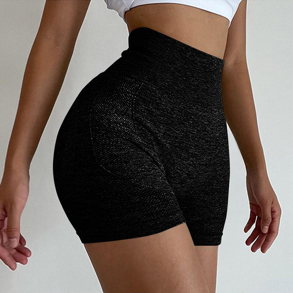 Women Yoga Shorts Seamless Quick Dry Gym Sports Short Leggings Sexy High Waist Shorts