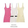 Kaslead New Arrival Women's Clothing Fashion Style Fashion Minimalist Silm Elastic Short Dress 5063343 306