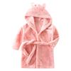 Children Rabbit Ears Bathrobe Boys Girls Fall Winter Soft and Comfortable One-piece Pajamas