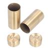 2pcs Gold Seasoning Bottle Rustproof Salt Shakers Cooking Accessory Dredge Shakers  Dining Room