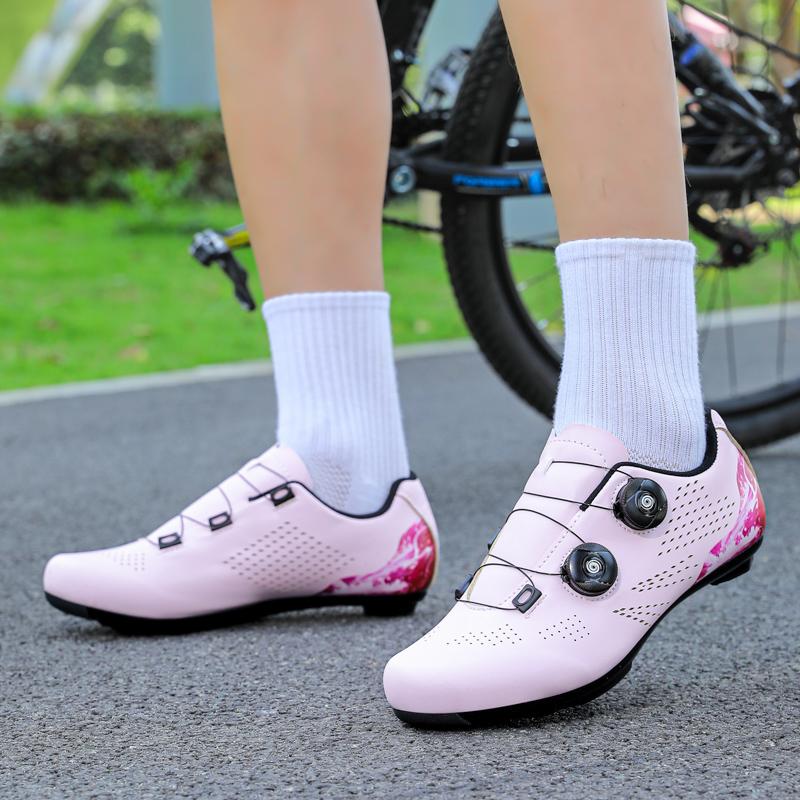 Велотуфли для шоссейного велосипеда, Удобные велосипедные туфли для мужчин и женщин, С жесткой подошвой, Легкие, Дышащие, Профессиональные велосипедные туфли для горного велосипеда