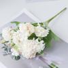 Красивые искусственные цветы гортензии, устойчивые к выцветанию, компактные, свежие, сохраняющие свежесть
