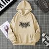 Mingxin Clothing Флисовый Свитшот с Капюшоном Женский Европейский и Американский Стиль Американский Осенне-Зимний Принт Свободный 2026 Студенческая Куртка