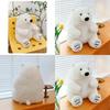 Adorable Plush Polar Bear Stuffed Animal Soft Toy Ideal Gift For Kids Birthday