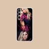 Прозрачный чехол для мобильного телефона Avril Lavigne для Samsung Galaxy S25 S24 S23 S22 S21Plus FE Ultra Цветная обложка