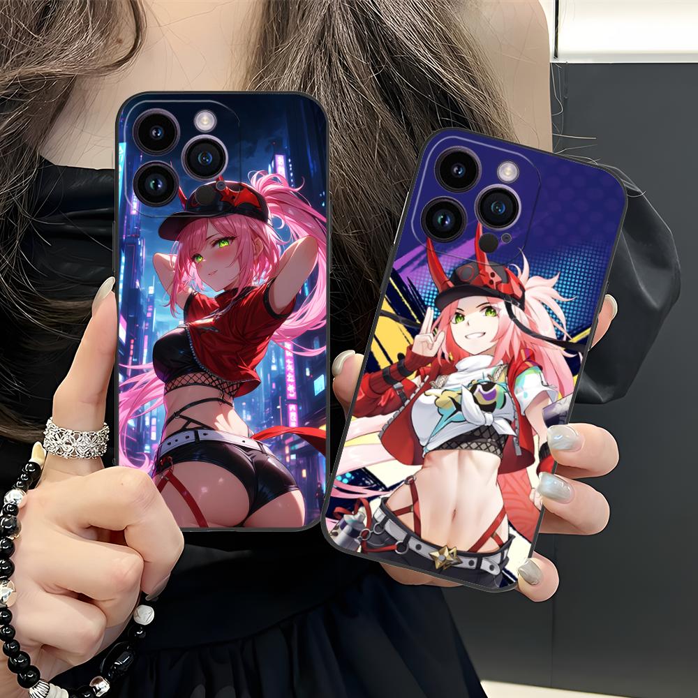 HSR Rappa Матовый ТПУ Чехол для Мобильного Телефона для iPhone 17 16 15 14 13 12 11 X XR XS 8 7 Air Pro Max Plus Mini Цветной Чехол