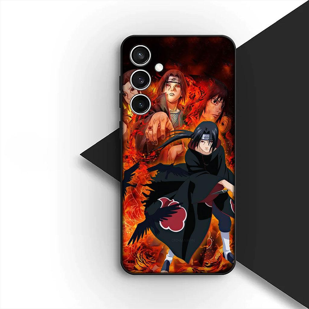 Чехол для телефона для Xiaomi Poco C75 C65 C71 C85 X7 X6 M7 F7 F8 Ultra F6 Pro Мягкий чехол Акацуки Итачи Учиха Мадара Наруто Пейн